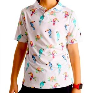 Boys size medium Chubbies polo